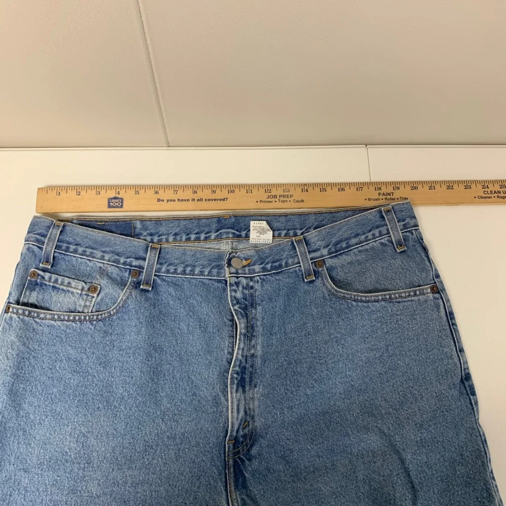 Levi's‎ 550 Relaxed Straight Leg Mens 42x32 (39x32) Blue Vintage Denim Jeans